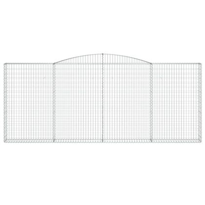 Габионни кошници арка 6 бр 400x30x160/180 см поцинковано желязо