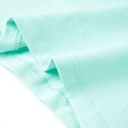 Детска тениска, светла аква, 116