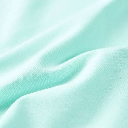 Детска тениска, светла аква, 116