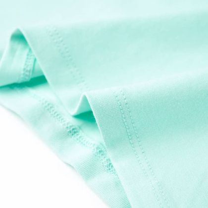 Детска тениска, светла аква, 92