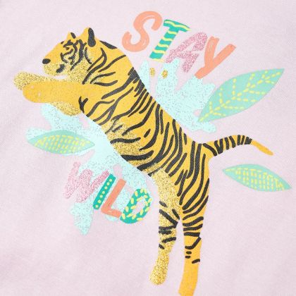 Детска тениска, лилава, 92