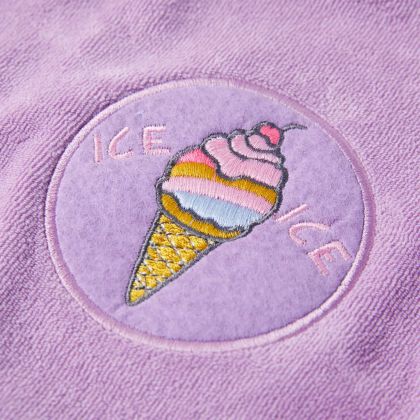 Детска рокля, лилава, 92