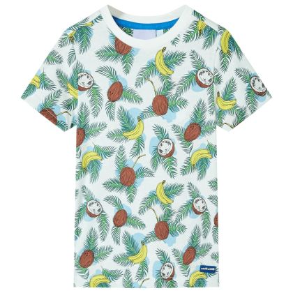 Детска тениска с къс ръкав, многоцветна, 116