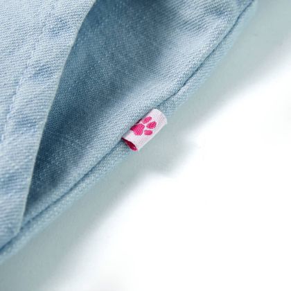 Детски панталон, нежносин деним, 104