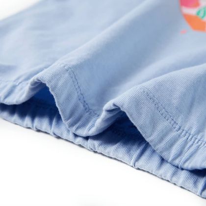 Детска тениска, синя, 140