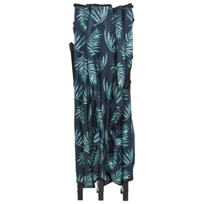 Двуместен сгъваем шезлонг, на листа, стомана