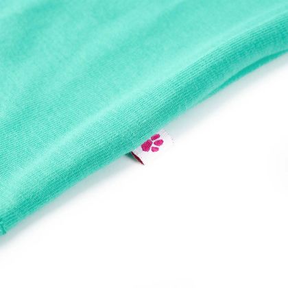 Детска тениска, мента, 104