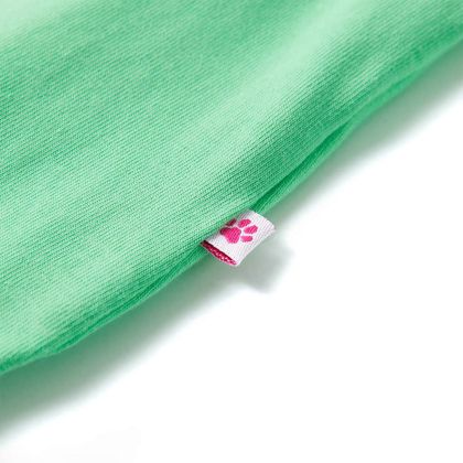 Детска тениска, светлозелена, 140