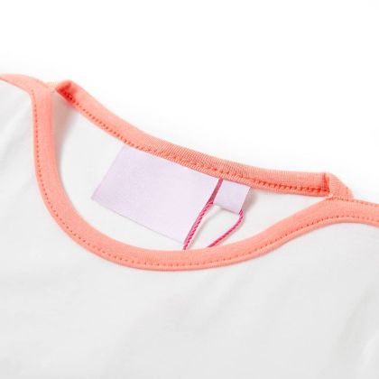 Детска тениска, екрю, 140