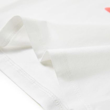 Детска тениска, екрю, 140