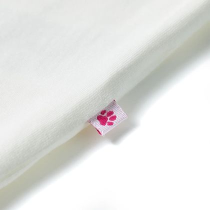 Детска тениска, екрю, 104