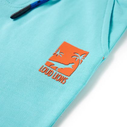 Детски шорти с връв, аква, 92