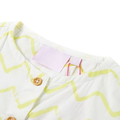 Детска тениска, екрю, 116