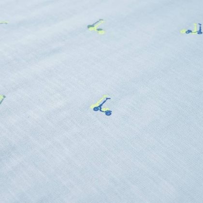 Детска тениска, светлосиня, 140