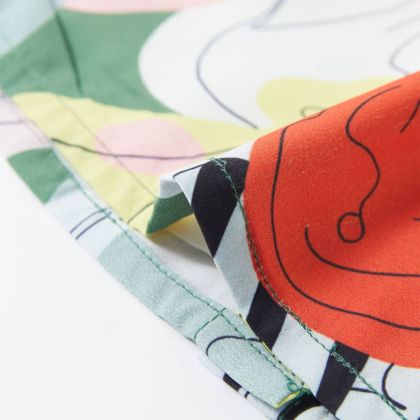 Детска рокля, зелен, 128