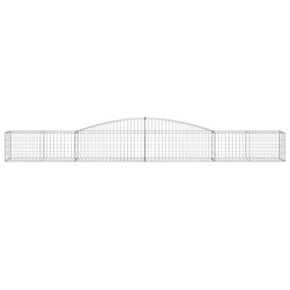 Габионни кошници арка 25 бр 400x50x40/60 см поцинковано желязо