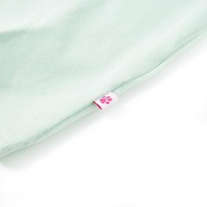 Детска тениска, светла мента, 140