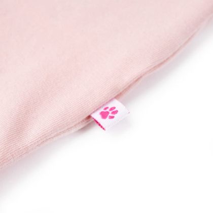 Детска тениска, светлорозова, 104