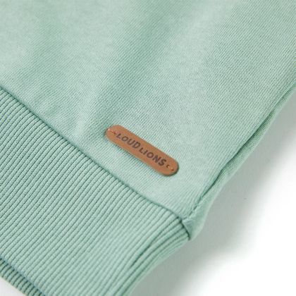 Детски суитшърт, светло каки, 140