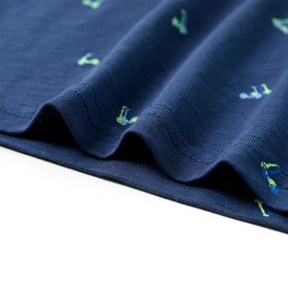 Детска тениска, тъмносиня, 104