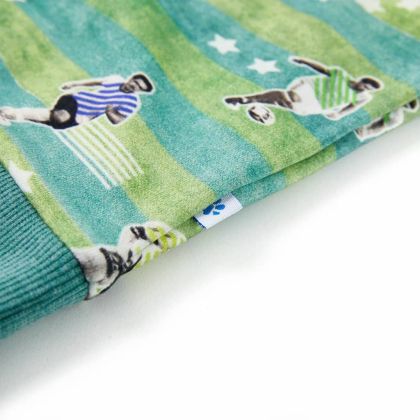 Детски суитшърт, светлозелен меланж, 116