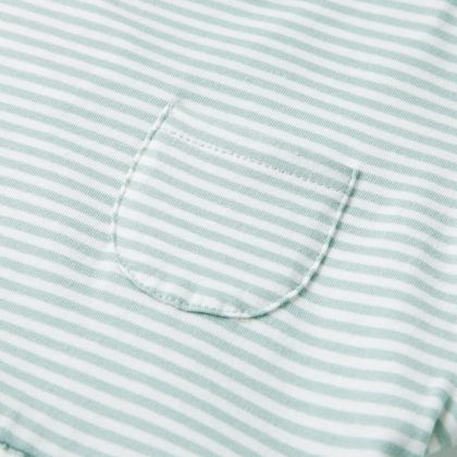 Детска рокля с къдрави ръкави, мента, 104