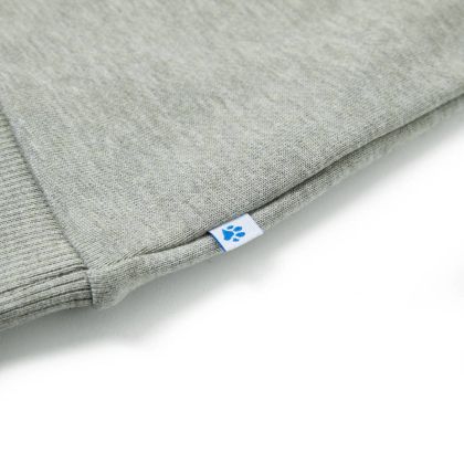 Детски суитшърт, светло каки меланж, 116