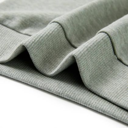 Детски суитшърт, светло каки меланж, 116