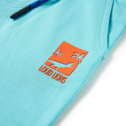 Детски шорти с връв, аква, 140