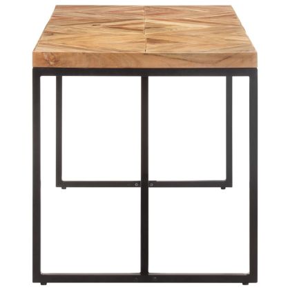 Трапезна маса, 160x70x76 cм, акациево и мангово дърво масив