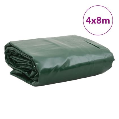 Брезент зелен 4x8 м 650 г/м²