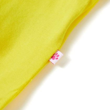 Детска тениска, жълта, 92