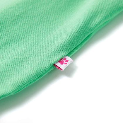 Детска тениска, светлозелена, 128