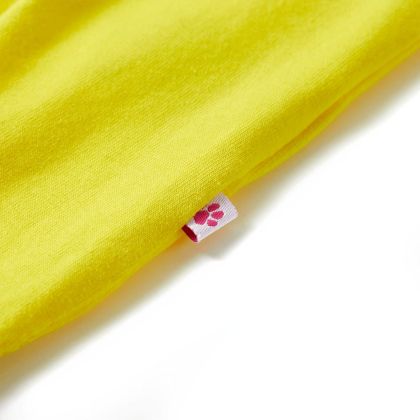 Детска тениска, жълта, 140