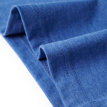 Детски потник, син меланж, 128