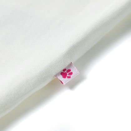 Детска тениска, екрю, 92