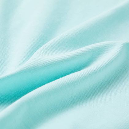 Детска тениска, светла аква, 104