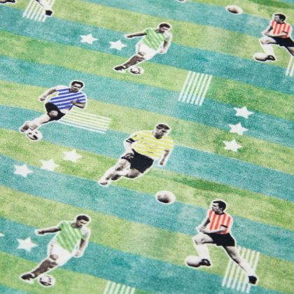 Детски суитшърт, светлозелен меланж, 104