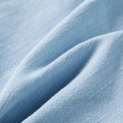 Детски къси панталони, мек деним син, 116