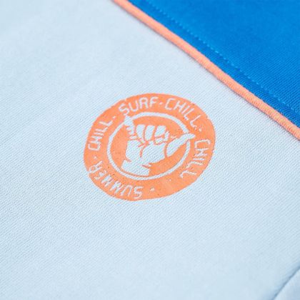 Детски суитшърт, яркосиньо и светлосиньо, 140