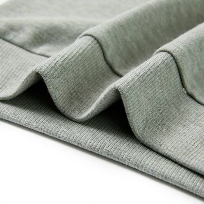 Детски суитшърт, светло каки меланж, 128