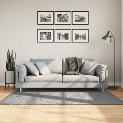 Шаги килим с дълъг косъм "PAMPLONA" модерен сив 120x170 см