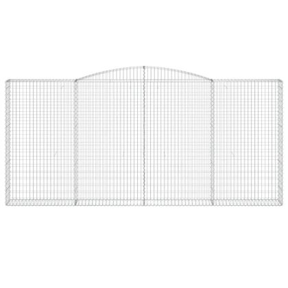 Габионни кошници арка 8 бр 400x30x180/200 см поцинковано желязо