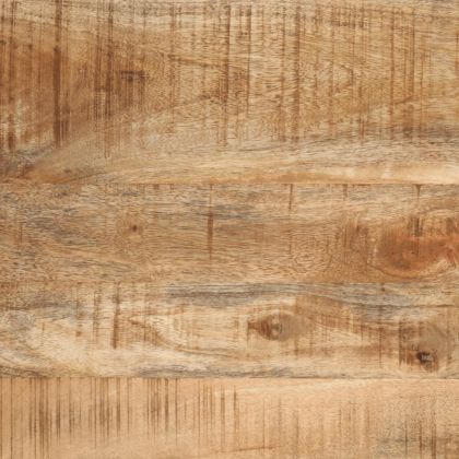 Стифиращи маси за кафе, 3 бр, дърво груб манго масив и желязо