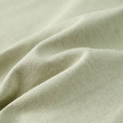 Детска тениска с къс ръкав, светло каки, 116