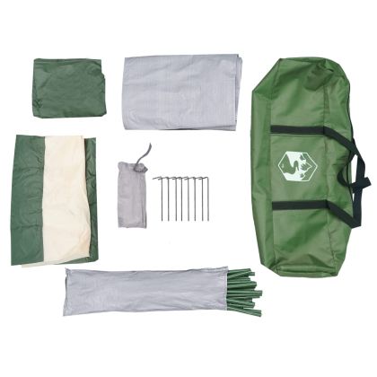 Палатка за тоалетна, зелена, водоустойчива