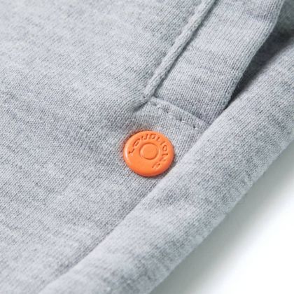 Детски шорти с шнур, сив, 128