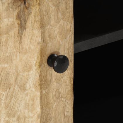 ТВ шкаф, 80x31x46 см, мангово дърво масив