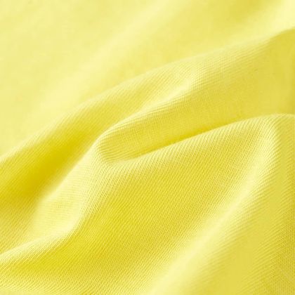 Детска тениска с къс ръкав, жълта, 92