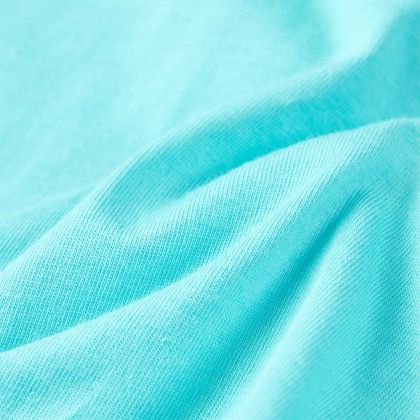 Детска тениска с къс ръкав, аква, 104